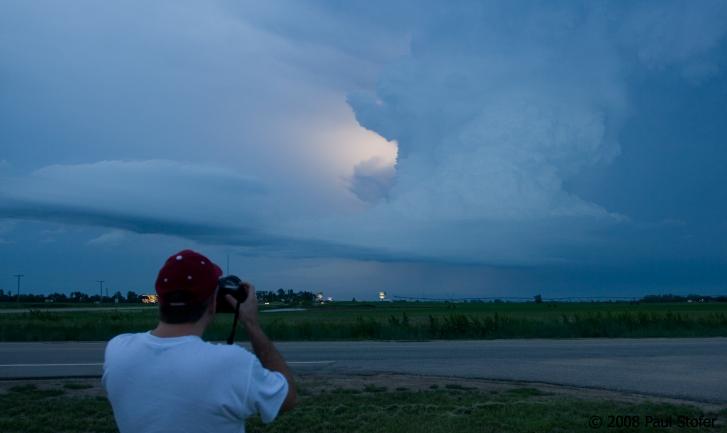 Dave Fick and Structure outside Hastings, Nebraska