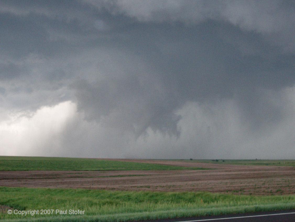 Saint Peter, Kansas tornado at touchdown